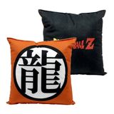 ALMOFADA FIBRA VELUDO 25X25CM SIMBOLO DRAGON BALL Z
