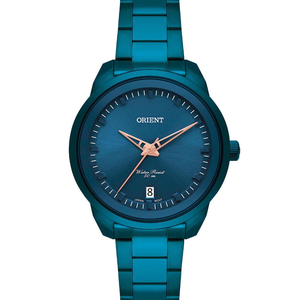 Relógio Orient Eternal Feminino Azul - Fass1001 D1dx