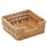 Porta Guardanapo Claro Rattan 15 Cm - Mimo Style - Yk14643