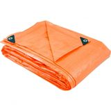Lona Polietileno 2x2m Laranja 150 Micras Média - Vonder