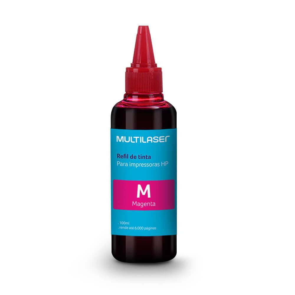 Refil De Tinta Magenta Hp 100ml - Rf003