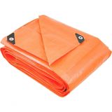 Lona Polietileno 2x2m Laranja 200 Micras Reforçada - Vonder