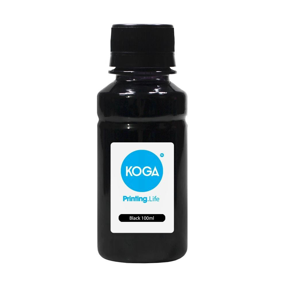 Tinta Bulk Ink Sublimática Para Impressora Epson T673 Black 100ml Koga