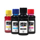 Kit 4 Tintas Impressora Canon G4100 Cmyk 100ml Mega Tank