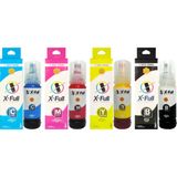 Kit Tinta Para Impressoras Epson L3150 L3110 L3250 L3120 Refil 544