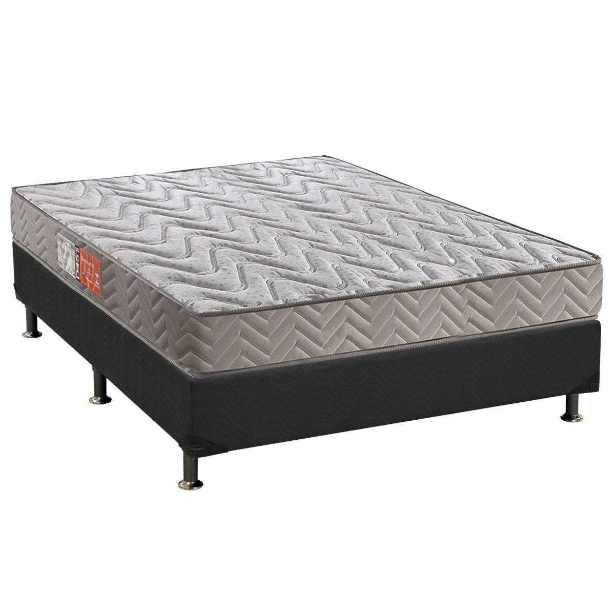 Conjunto Box-Colchão Paropas D45 Pasquale+Cama Casal 138