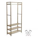 organizador De Plantas Modelo Estante 4 Prateleiras Pinus