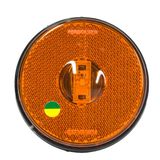 Lanterna led lateral Carreta Guerra com cabos - Ambar