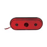 Lanterna led lateral universal tipo Facchini Vermelho