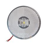 Lanterna led lateral Carreta Randon sem suporte - Cristal