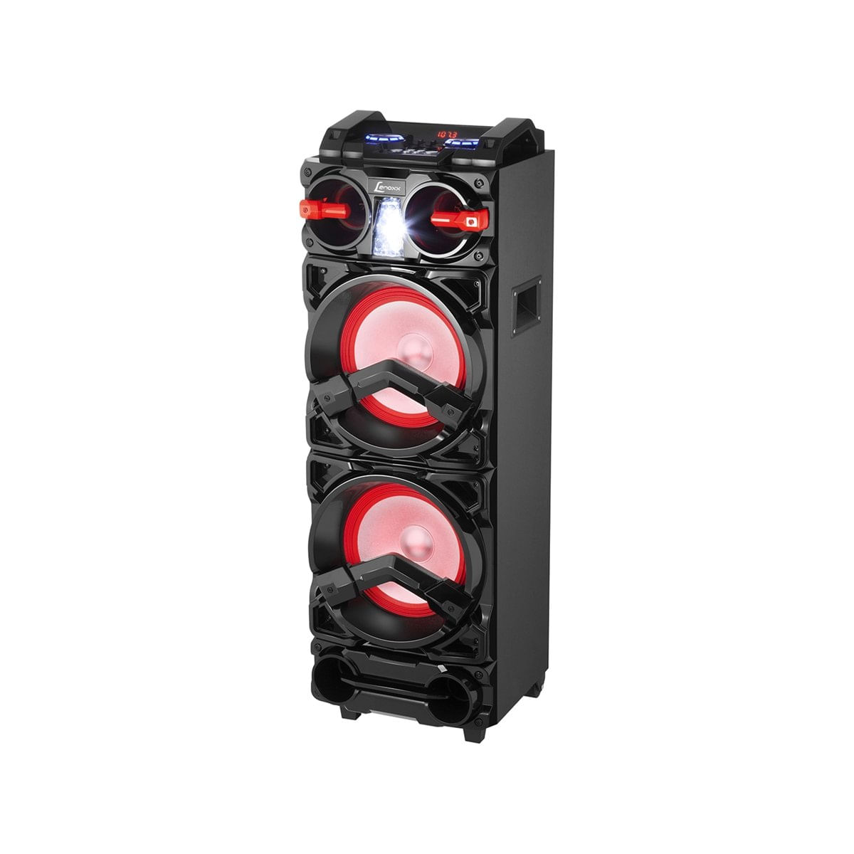 Caixa de Som Amplificada Lenoxx 800W CA-3900 Preta - Bivolt é boa?