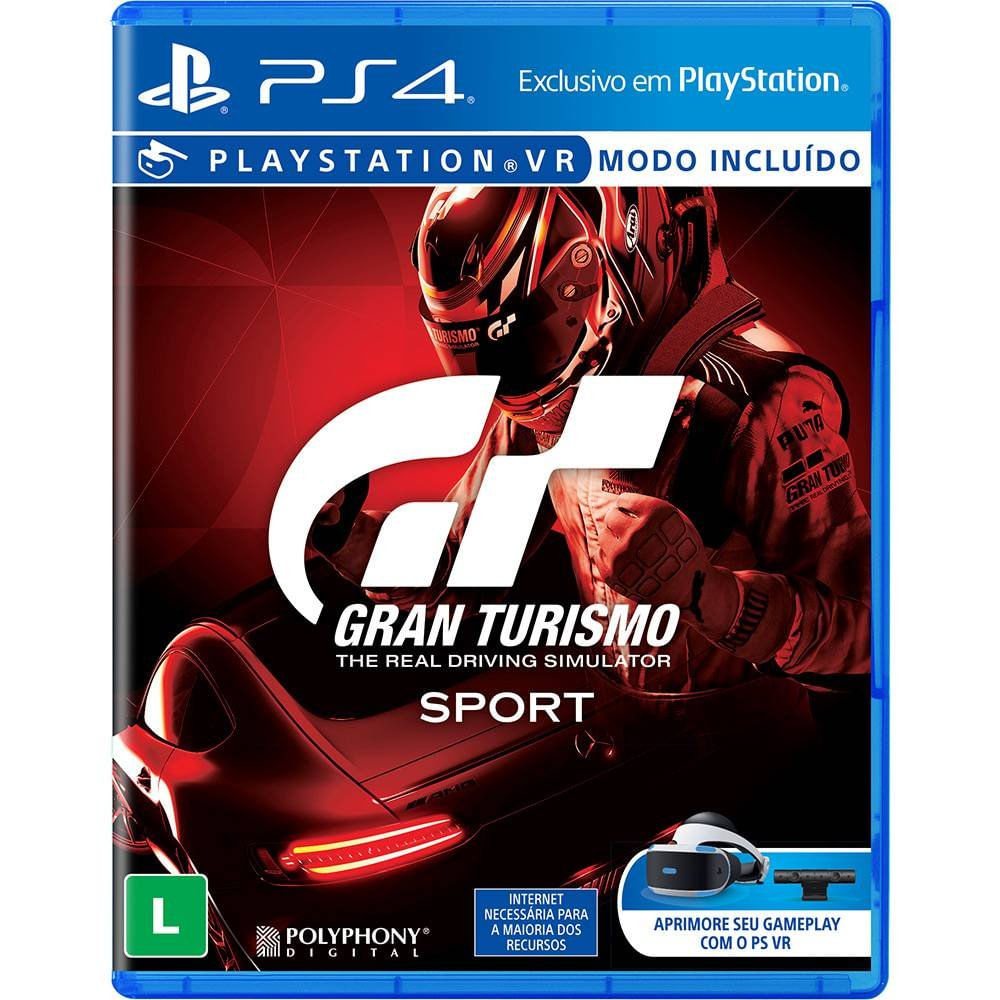 Imagem do produto Gran Turismo Sport PS4 - Físico em Carrefour