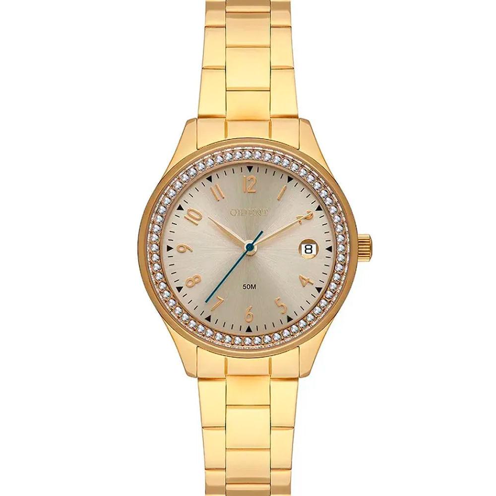 Relógio Orient Eternal Feminino Dourado - Fgss1221 C2kx