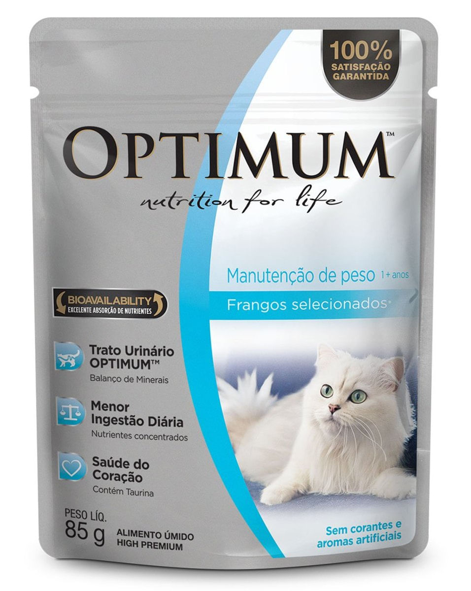 MP19429895_Racao-Umida-Optimum-para-Gatos-Manutencao-de-Peso-Frango-85g---1-unidade_1_Zoom