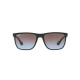 Ray-Ban RB4288L 601S48 Preto Lente Azul Degradê Marrom Tam 57