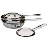 Fogareiro Grande Com Abafador Brinox Plátanos 1008/000 Em Aço Inox
