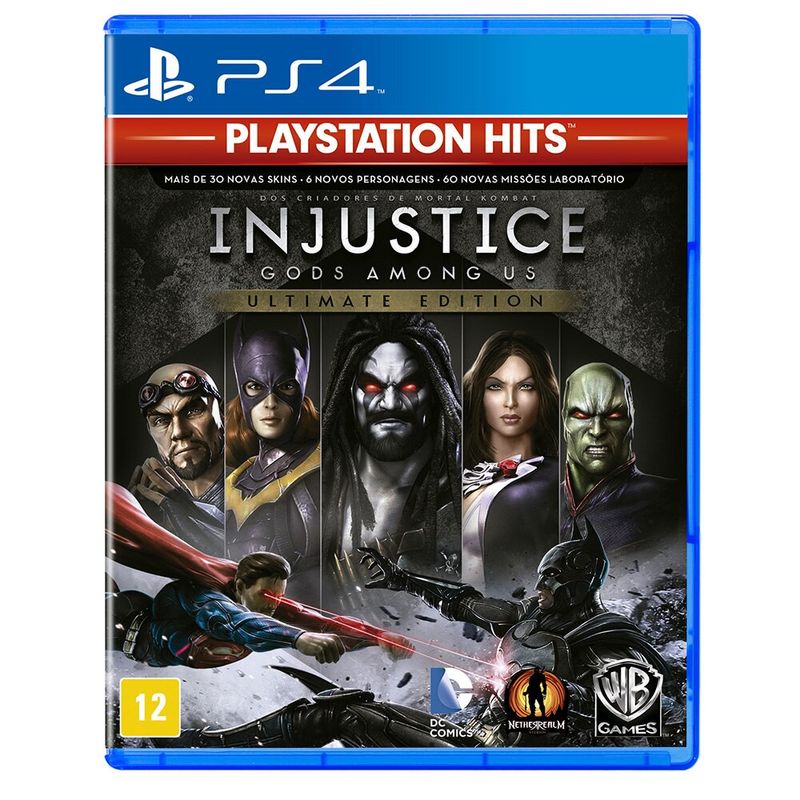 Jogo Injustice Gods Among Us - Goty Hits - Playstation 4 - Warner Bros Interactive Entertainment