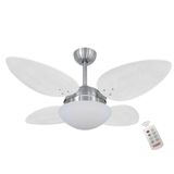 Ventilador Premium Branco 127V e Controle Remoto