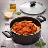 Caçarola 4,9 L com Tampa Loreto Grafite - Tramontina