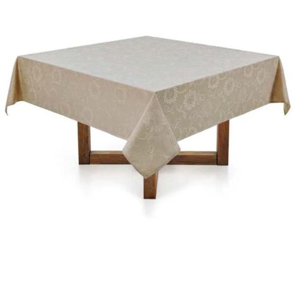 Toalha de Mesa Quadrada 220x220cm Celebration Sienna - Karsten