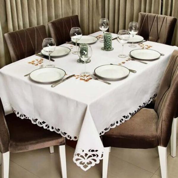 Toalha de Mesa Retangular 170x270cm Rechilie - Catran