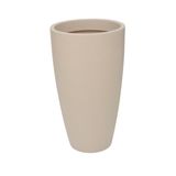 Vaso Vasart Malta Cone Areia - 43 x 76 cm