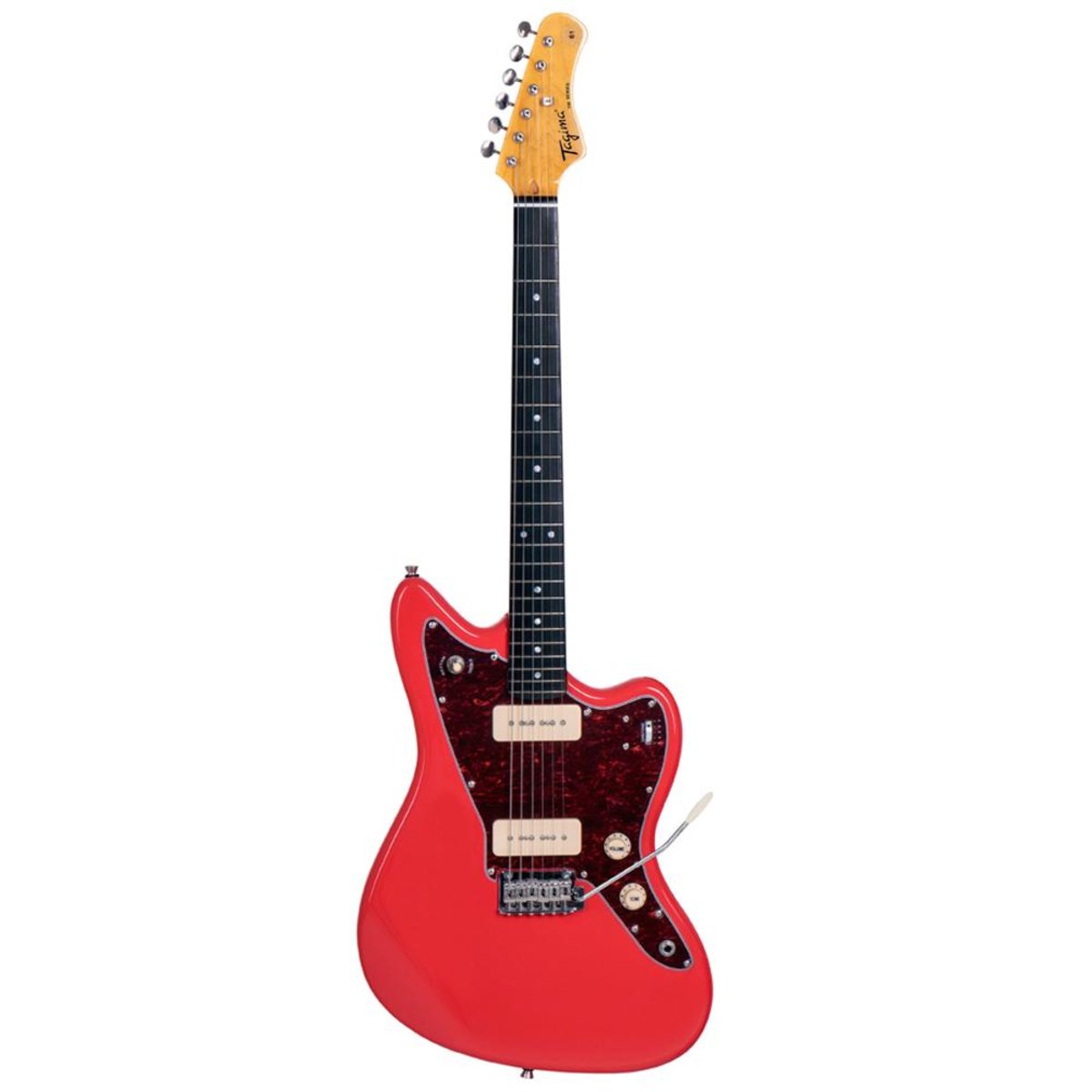 Guitarra Tagima Woodstock TW 61 FR Fiesta Red Jazzmaster - Carrefour