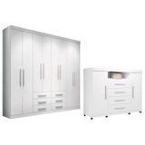 Quarto Casal Santos Andirá Havana Master QC85 Branco