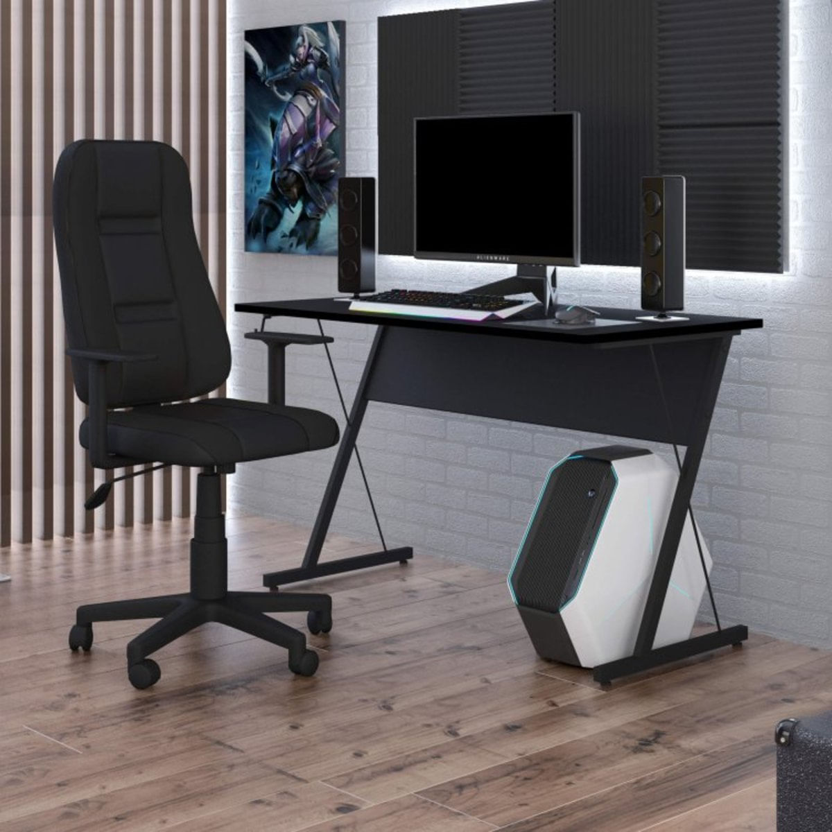 Mesa Gamer Zetta Espresso Móveis é boa?