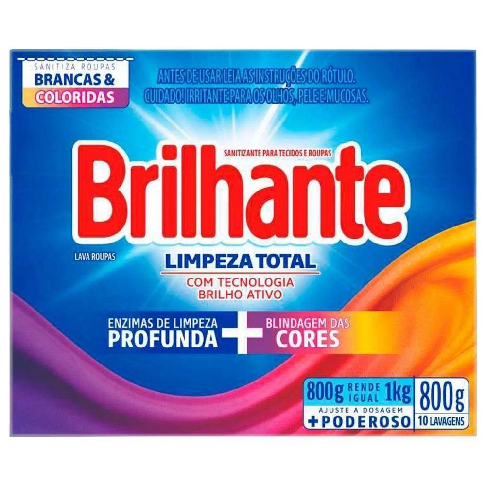 Sabão Em Pó Limpeza Total Roupas Brancas Colorida 800g é boa?