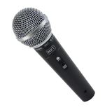Microfone Dinamico Com Fio M-58 Profissional - Cabo 3 Metros