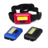 Lanterna De Cabeca Led Capacete Bike Camping Trilha Sinalizador Corrida Farol Multiuso Vermelho