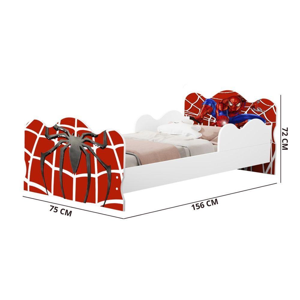 Jogo De Cama Infantil Homem Aranha 4 Peças Com Edredom Decor - Carrefour