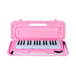 Teclado Infantil Divertido Rosa Com 23 Teclas - Dm Toys 6593