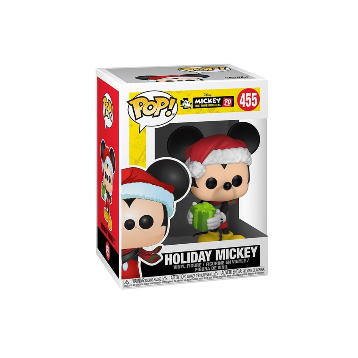 holiday mickey funko pop 455