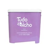 Porta Racao Tudo De Bicho Lilas -15kg