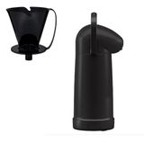 Kit Garrafa Térmica Nobile 1l Coador Café 103 Mor - Preto