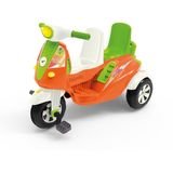 Triciclo Infantil Moto Dupla Duo 2em1 Calesita Até 50 Kg
