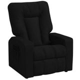 Poltrona Do Papai Reclinável Pallas Mx5 Suede Pena Preto B-379 - Matrix