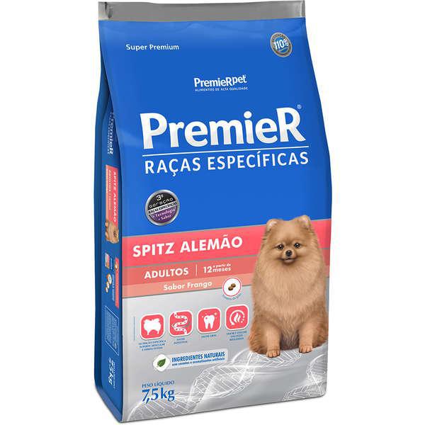 Ração Premier Raças Específicas Spitz Alemão Adulto 7,5kg