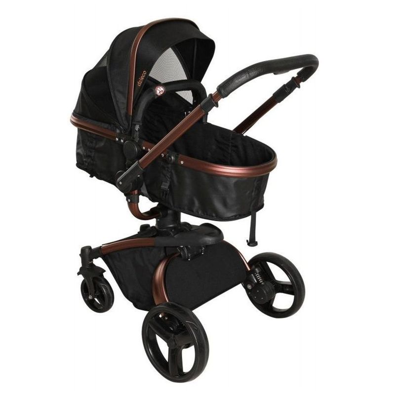 Carrinho Vulkan Preto Bebe Conforto Cocoon Base Dzieco Carrefour