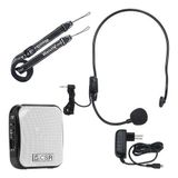 Microfone Com Fio Lapela C/sistema De Audio Preto Bw178 Csr