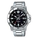 Relógio Masculino Casio Fundo Preto Com Calendario