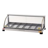 Estufa Para Salgados Curva 6 Bandejas Ouro 220v Marchesoni