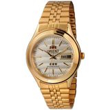 Relógio Masculino Orient Dourado Automático Em03-a0f C1kx