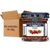 48x Mini Geleia De Morango St Dalfour 28g