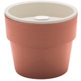 Vaso G Auto Irrigável Planta Plantar Flor Tempero Jardim Casa Terracota