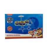 Bateria Infantil Patrulha Canina Bateria Musical Pequena Candide