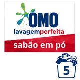 Lava-Roupas em Pó Omo Lavagem Perfeita 400g