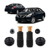 Kit Coxim Batente Dianteiro Nissan Versa 2011 2012 2013 2014